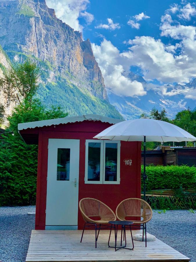 Camping Jungfrau Lauterbrunnen Bagian luar foto