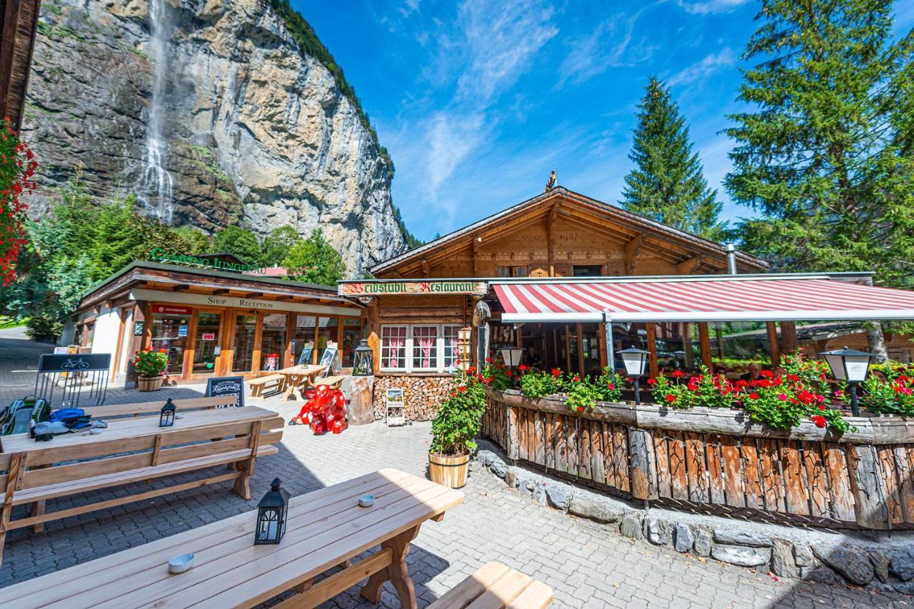 Camping Jungfrau Lauterbrunnen Bagian luar foto