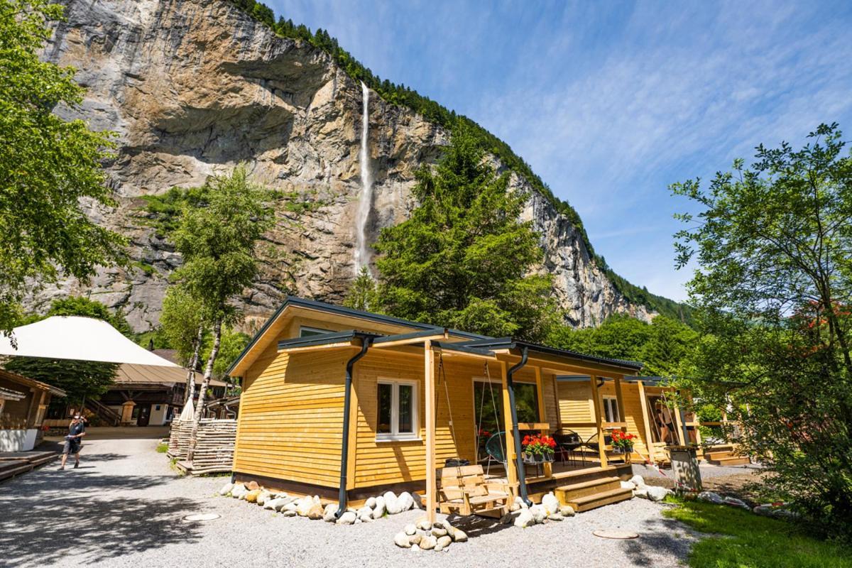 Camping Jungfrau Lauterbrunnen Bagian luar foto