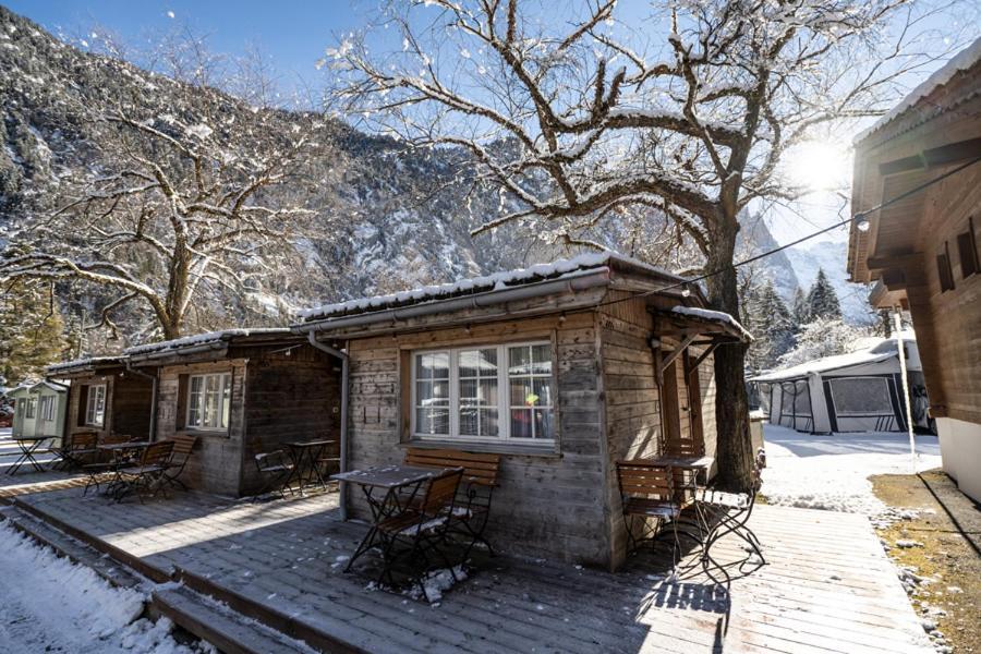Camping Jungfrau Lauterbrunnen Bagian luar foto