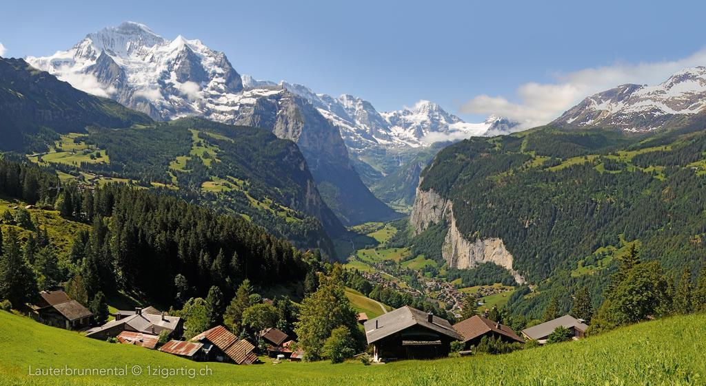 Camping Jungfrau Lauterbrunnen Bagian luar foto