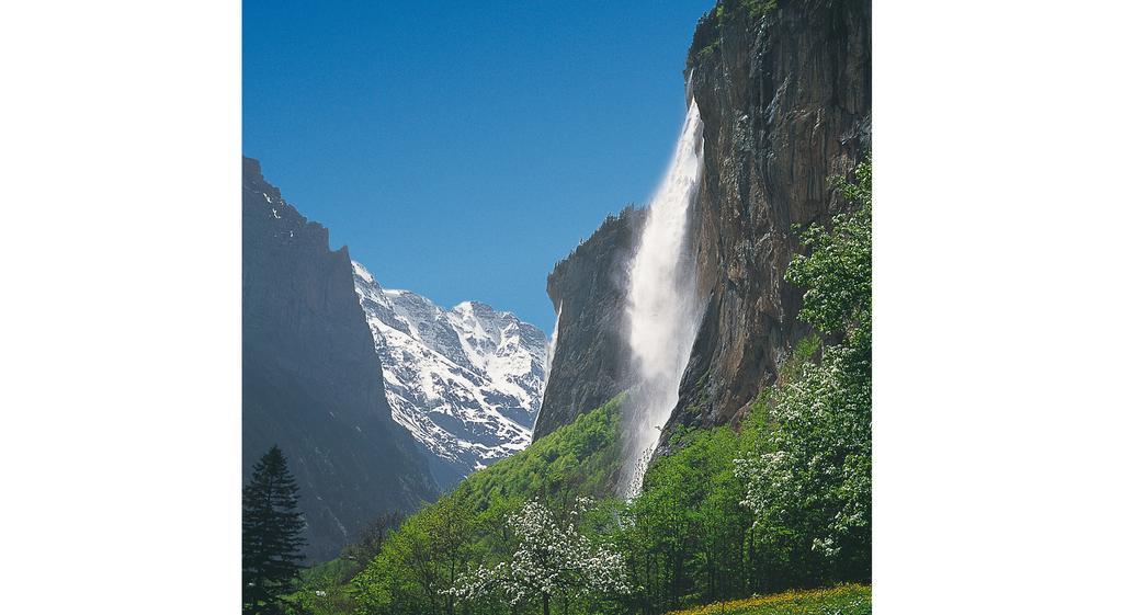 Camping Jungfrau Lauterbrunnen Bagian luar foto