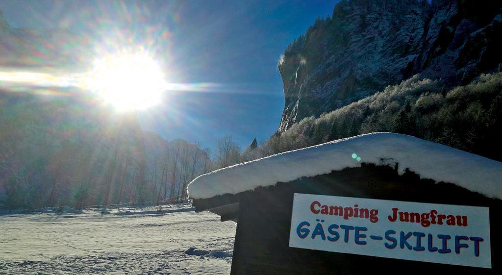 Camping Jungfrau Lauterbrunnen Bagian luar foto